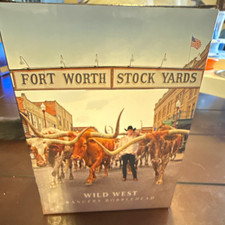 Texas Lottery Fort Worth Stockyards Wild West Texas Ranger Plastic Bobblehead picture
