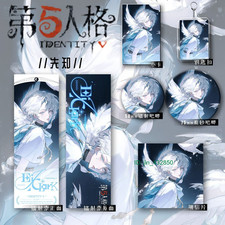 6Pc/set Hot Game Identity V Eli Clark Seer Badge Laser Ticket Pendent Card picture