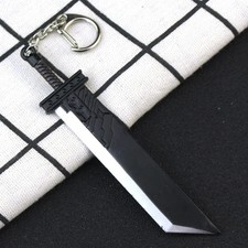 Brand New Final Fantasy 7 Cloud Buster Sword Metal Keychain picture