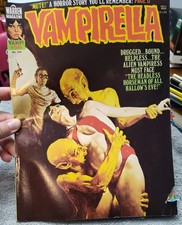 Vintage VAMPIRELLA #56 1976 Warren Horror Magazine Comic Book 1970s picture