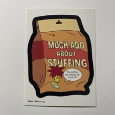 2001 Simpsons Inkworks Mania Much Ado About Stuffing Packy Wack Product Card 53 picture