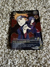 Bandai Naruto CCG 1st Edition Pain & Itachi Uchiha #1096 2007 English picture