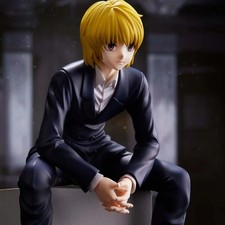Kurapika Figure Hunter x Hunter Anime PVC Collectible Miniature Model Toy picture