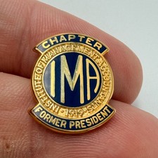 Rare Institute Of Management Accountants Pin Chapter Former President Vintage picture