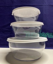 Tupperware Clearly Elegant® Bowl Sets/Tumblers-Several Choices-NEW-SHIPPING INCL picture