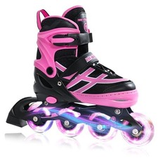 METROLLER Adjustable Kids Inline Skates Girls Boys Ages 5-12 Rose picture