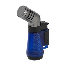 Palio Squadra Angled Triple-jet Flame Lighter, Blue picture