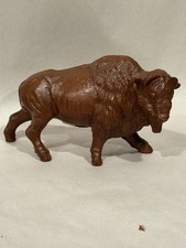 Vintage VTG Red Mill MFG Hand Crafted USA Bison Buffalo Figurine Figure 3.5