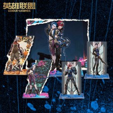 [Genuine] Arcane: League of Legends Acrylic Desktop Stand Plaque JINX VI EKKO picture
