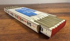 Lufkin 8’ Red End Folding Wood Rule - NOS picture