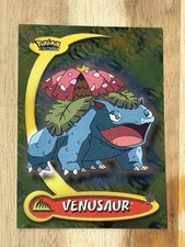 2004 Topps Pokemon Advanced Challenge Card #81 Venusaur Foil Exe+ picture
