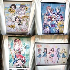 BanG Dream Girls Band Party Tapestry Set of 4 Anime Wall Scroll Japan picture