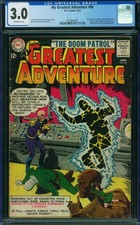My Greatest Adventure #80 CGC 3.0🔥1st Doom Patrol🔥DC 1963 Key Silver R4 457 cm picture