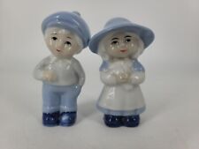 Boy and Girl Porcelain Figurines 3.5