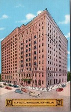 1940s New Hotel Monteleone New Orleans LA Linen Postcard picture