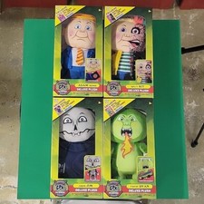 Garbage Pail Kids GPK Phlushers Deluxe Plush Set 4 Adam Bomb Fryin Ryan Grim Jim picture