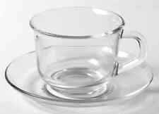 Arcoroc Classique Clear  Cup &Saucer Set 3791432 picture
