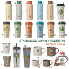 Pre Sale Starbucks Japan Exclusive Pokemon Tumbler Mug Stainless Steel Bottle picture