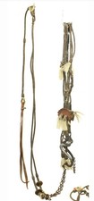 Antique Rawhide Bridle With Spanish Style Ring Bit Museum Quality picture
