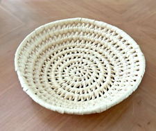 Vintage Woven Rattan Bowl Basket (Medium) picture