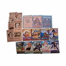 BANDAI One Piece Monkey D. Luffy Holographic WANTED 20 Cards SSP RARE picture