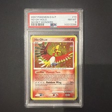 HO Oh Holo PSA 8 Secret Wonders picture
