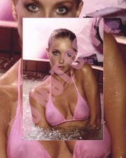 Heather Thomas Sitting In Hot Tub With Bikini Wowie 8x10 Photo picture