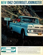 1962 Chevrolet Vintage Print Ad Boy Checking Mail In Pickup Automobile Ephemera picture