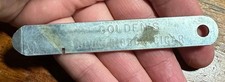Vintage GOLDEN'S Blue Ribbon Cigar Box Opener AJ Golden, INC. York PA - RARE picture