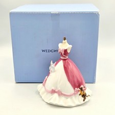 Disney Wedgwood Cinderella's Dress Limited Edition #85 2000 Figurine New Box COA picture