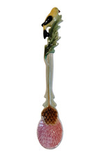 Franz Fine Porcelain American Goldfinch and Thistle Design #FZ00148 Spoon picture