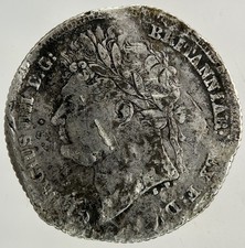 1825 George IV Sixpence Silver Coin | Collectable Grade picture