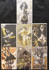 Wonder Woman Black and Gold #1-6 Complete Set + #1 Variant 7 Comics Never Read picture