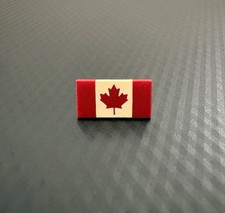 CANADA Canadian Flag Small Tiny Badge Pin Travel Souvenir Maple Leaf - VINTAGE picture