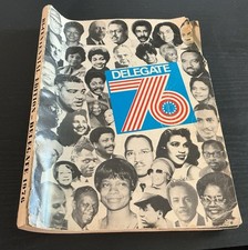 Bi-Centennial Edition Delegate 1976 Democratic Party Guide Book Magazine  picture