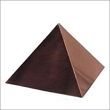 Rudrapuja Pure Copper Pyramid Plain - 3.5 Inches picture