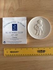 VTG M.I. Hummel Club Charter Member Medallion 1977-1997 Goebel Germany 20 Years picture