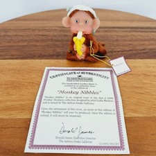 Just a Little Monkey Business Ashton Drake Gallery Lydia Marlene Nibbles Figure picture