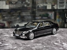 1:18 Norev Maybach S650 W222 2019 Black Alloy Car Model Collectible picture