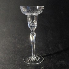 WEDGWOOD MONARCH CANDLE HOLDER, Cut & Etched Lead Crystal, 7 7/8