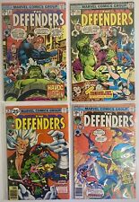 Lot Of 12 The Defenders Marvel Bronze Age Comics Hulk - Dr. Strange Nebulon picture