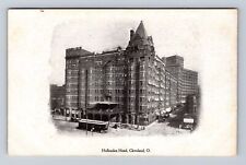 Cleveland OH-Ohio, Hollenden Hotel, Advertising, Antique Vintage Postcard picture