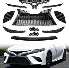 11Pcs Front Bumper Grille Kit Fit for 2018 2019 2020 Toyota Camry SE XSE picture