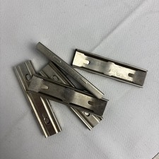 5x 2 Bump 7MM Mauser Stripper Clip Nickel Plated Steel FN 7x57 Model 93 98 picture