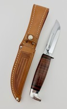 RARE 1965-1979 CASE XX USA 364 SAB VINTAGE HUNTING SKINNING BOWIE KNIFE & SHEATH picture