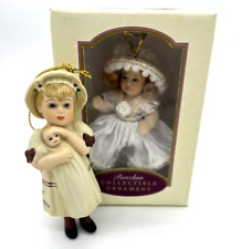 Jan Hagara Cara '88 Bisque Ornament Figure European Style Poseable Mini Doll Lot picture