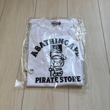 A BATHING APE PIRATE STORE TSHIRT 120 Rare Size 120 Unused BOYS KIDS picture
