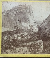 Clouds' Rest ~ Nevada Fall Trail ~ Yosemite, California Stereoview Photo picture