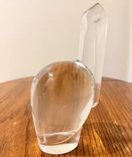 Vintage Baccarat France Clear Crystal Pelican Figurine 6.5” Retired 764581 picture