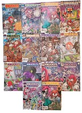 KNUCKLES the Echidna 4 5 8 11 17-23 26 Archie comic lot Dark Legion #1 Sega mid picture